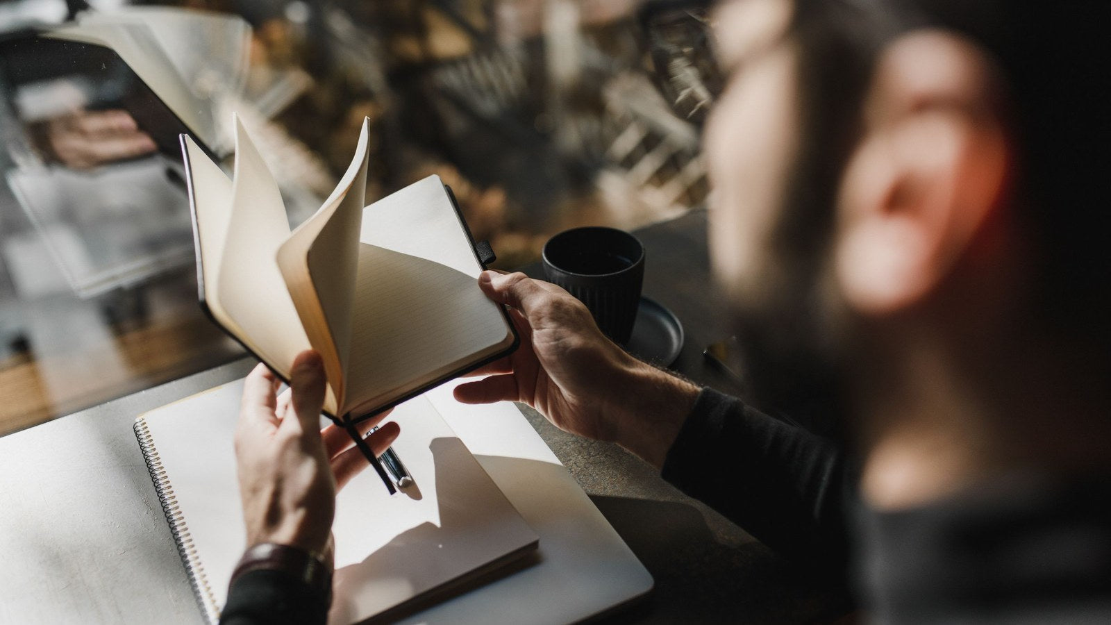 A quiet morning ritual, illustrating the practice of living with intention.