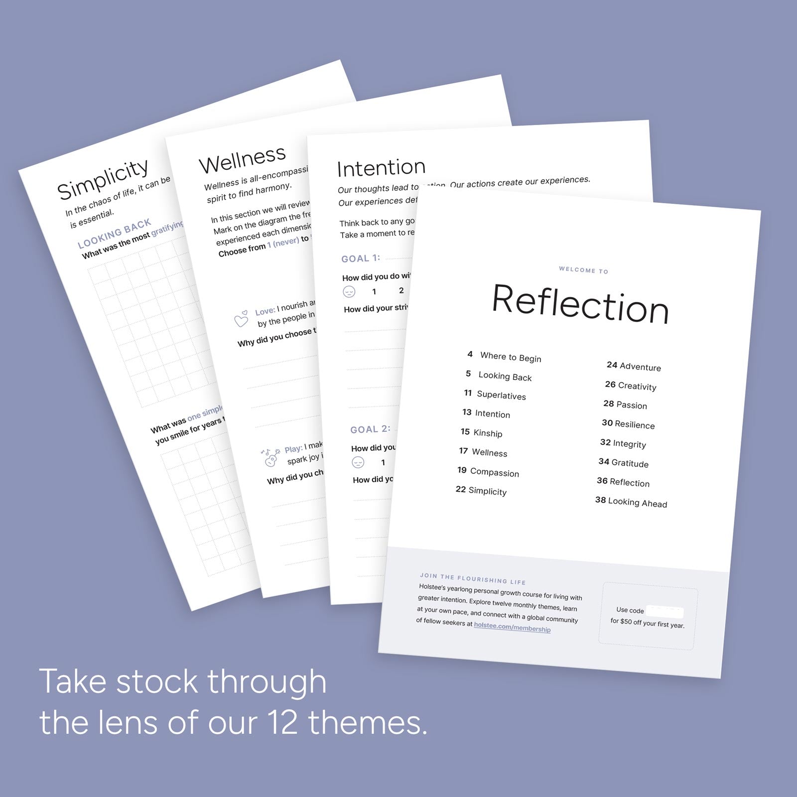 Annual Reflection Journal