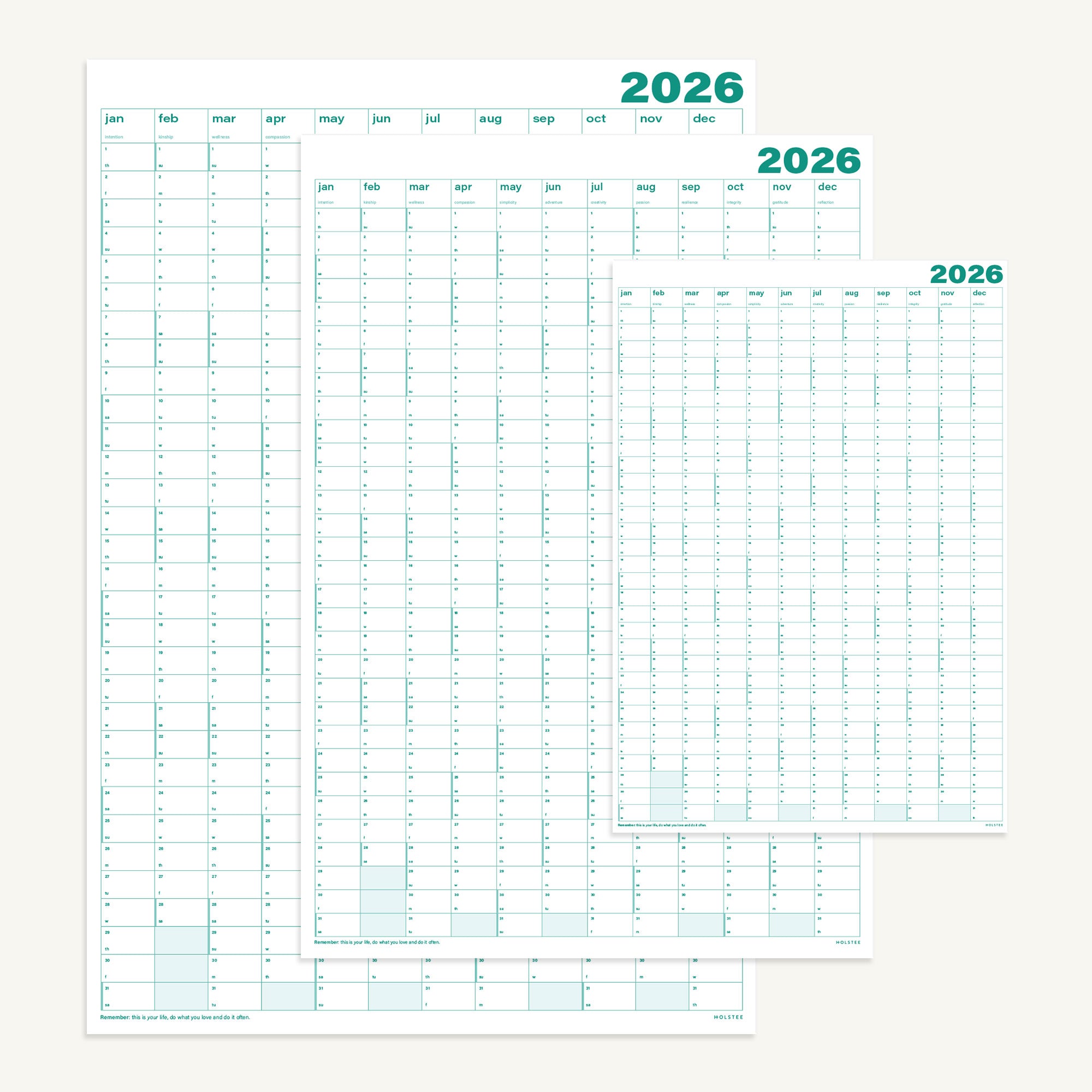 HUMAN MADE 2026 WALL CALENDAR 合計3部 HUMAN MADE 2026 WALL