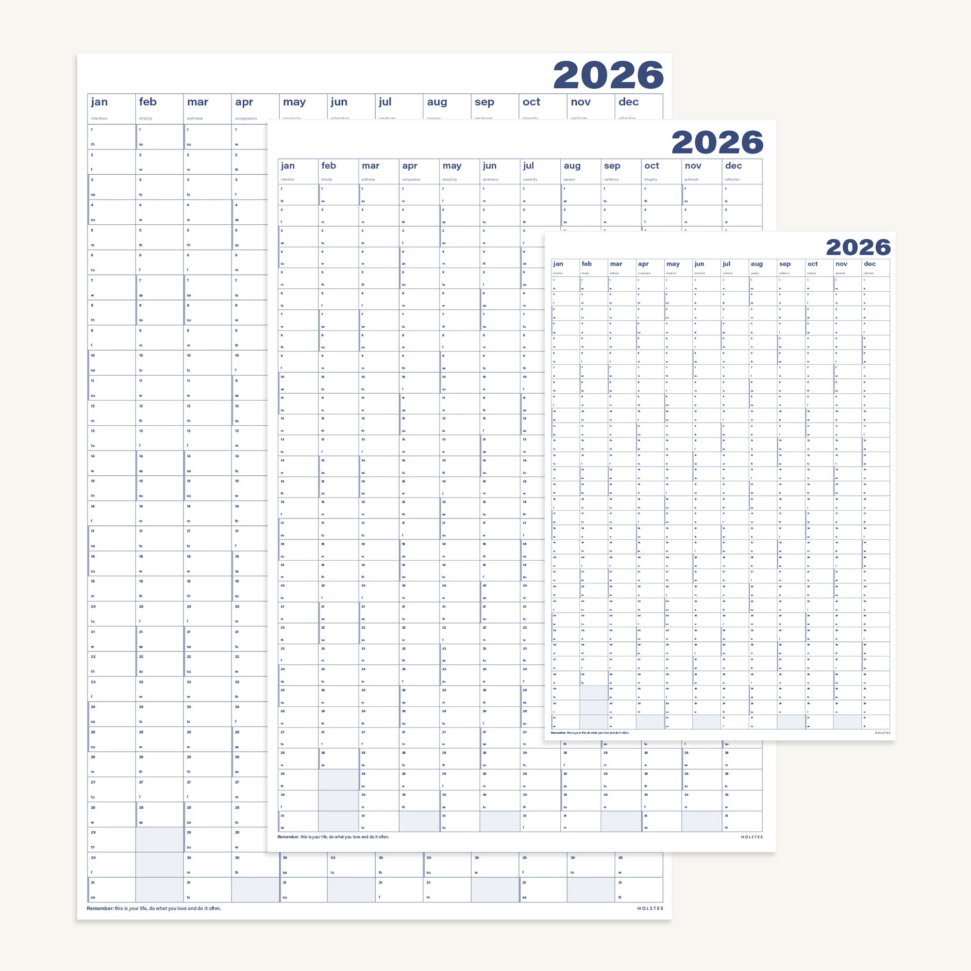 2026 Wall Calendar