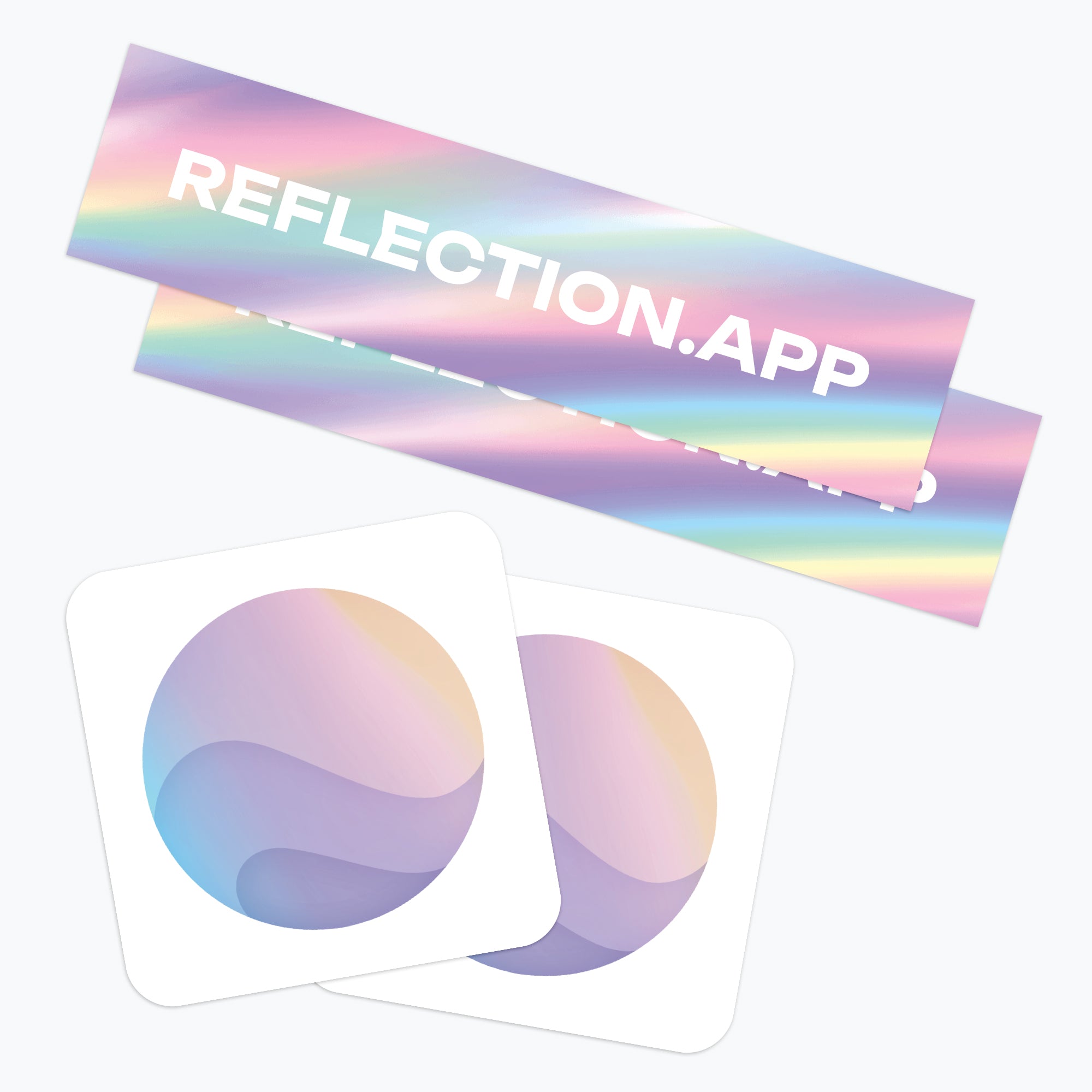 Reflection: Sticker Pack – Holstee