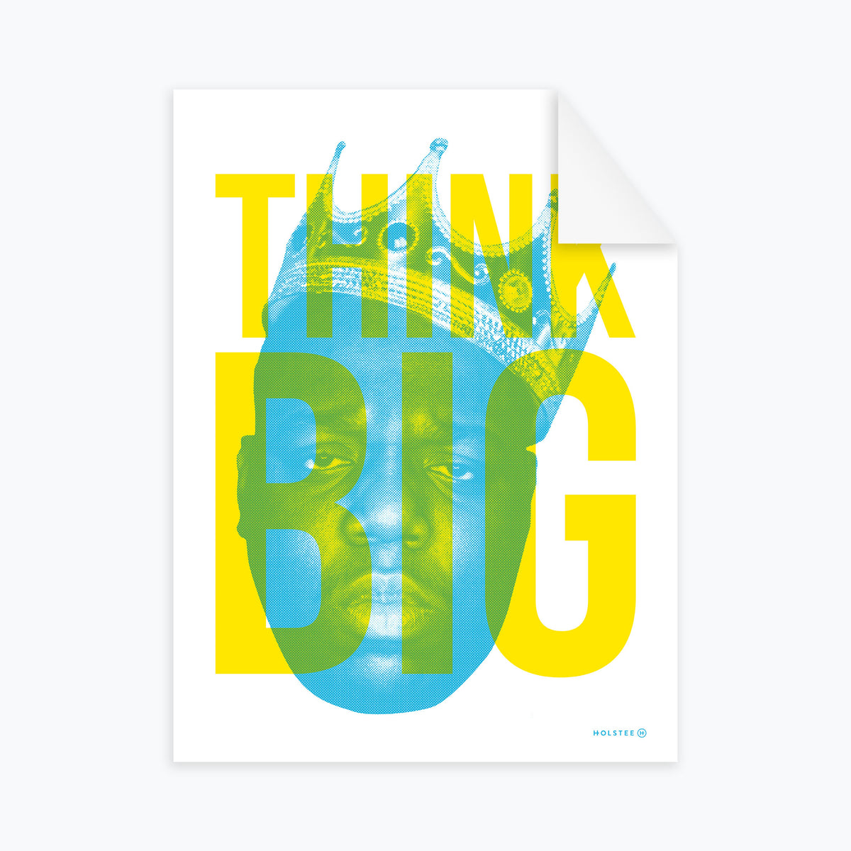 Coloring Thinkbig Think Big - Printable (18x24) – Holstee