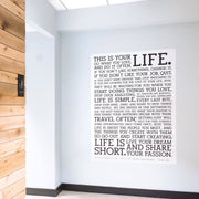 Holstee Manifesto Decal - Decal- Holstee