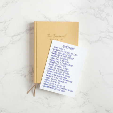Intention Kit: 19 Things to Remember.